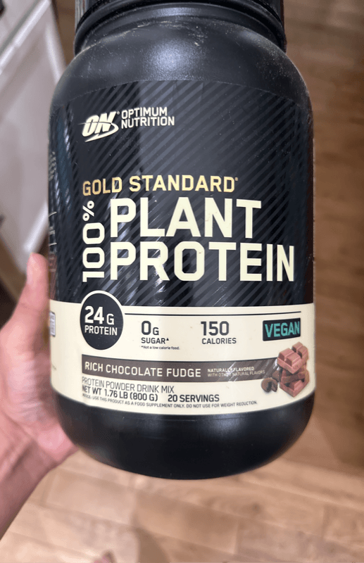 Optimum Nutrition Gold Standard 100% Plant Protein Rich Chocolate Fudge