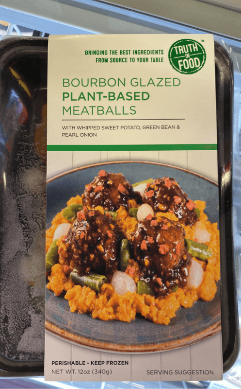 Truth In Food Bourbon Glazed Plant-Based Meatballs