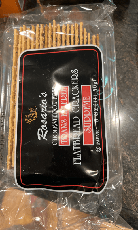 Rosario'S Supreme Flatbread Crackers
