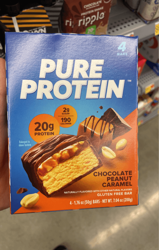 Pure Protein Chocolate Peanut Caramel Gluten Free Bar