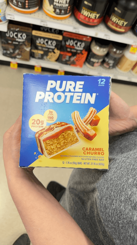 Pure Protein Gluten Free Caramel Churro