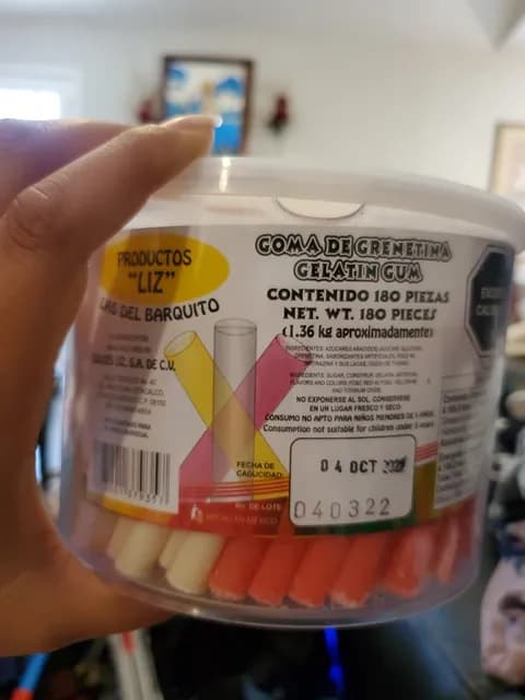 Coma De Grenetina Gelatin Gum