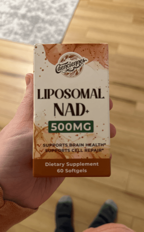 Caenciennes Liposomal Nad+ Dietary Supplement, 60 Softgels
