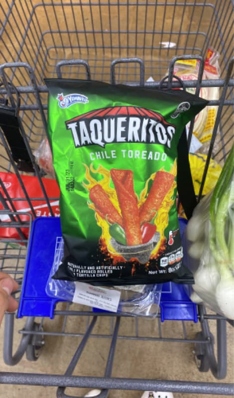 Taqueritos Chile Toreado Corn Tortilla Chips
