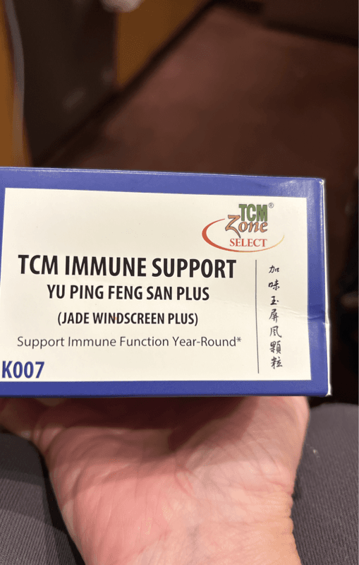 Tcmzone Tcm Immune Support Yu Ping Feng San Plus (Jade Windscreen Plus