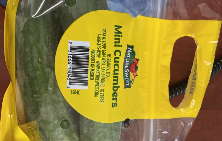 Nature Sweet Mini Cucumbers