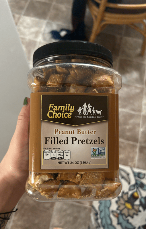 Family Choice Peanut Butter Filled Pretzels