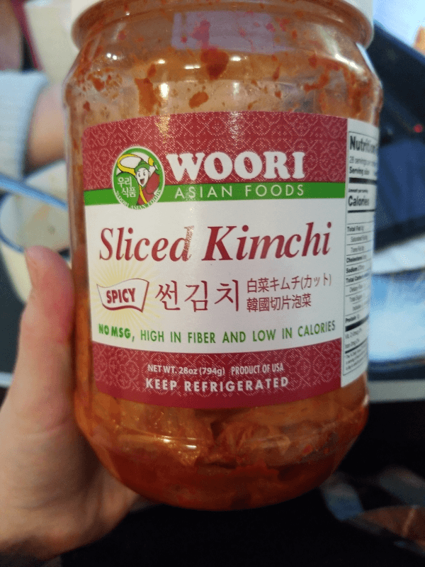 Woori Asian Foods Sliced Kimchi Spicy