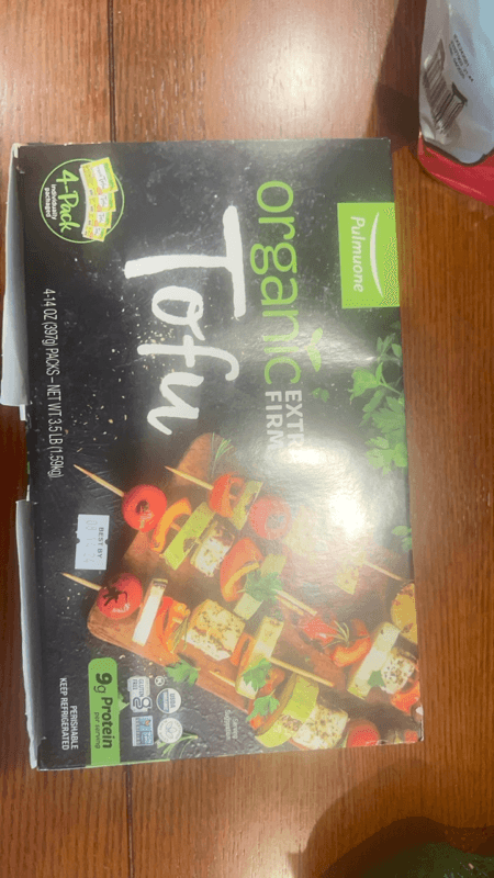 Pulmuone Organic Extra Firm Tofu