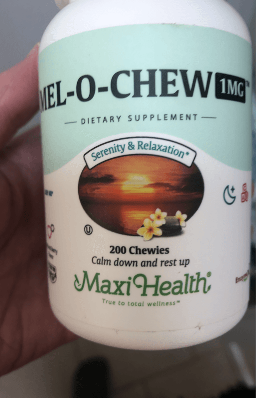 Maxi Health Mel-O-Chew Serenity & Relaxation Dietary Supplement