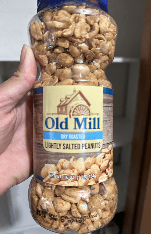 Old Mill Lightly Salted Peanuts Dry Roasted
