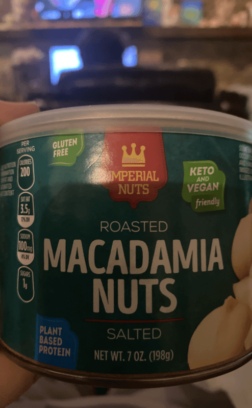 Imperial Nuts Roasted Macadamia Nuts Salted