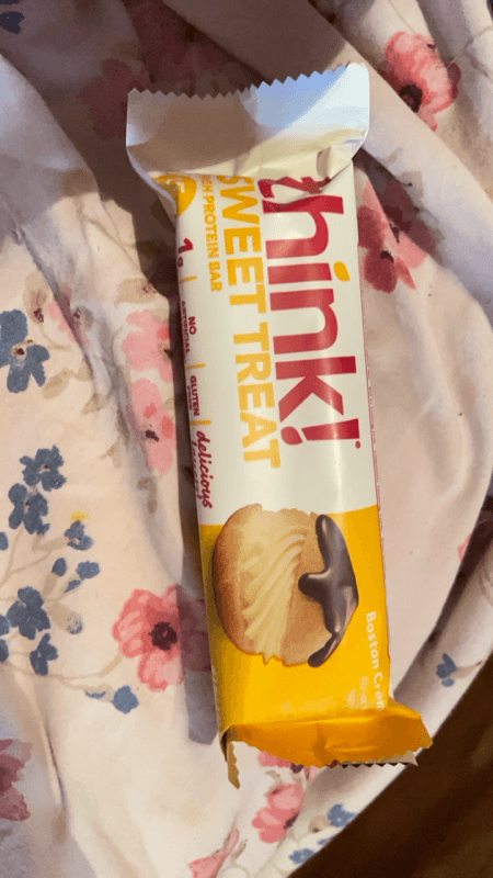 Think Sweet Treat Boston Creme Pie High Protein Bar