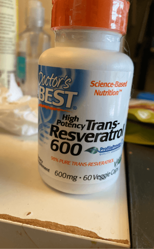 Doctor'S Best High Potency Trans-Resveratrol 600 Science-Based Nutrition Veggie Caps Dietary Supplement