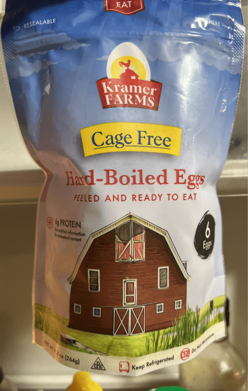Kramer Farms Cage Free Hard-Boiled Eggs