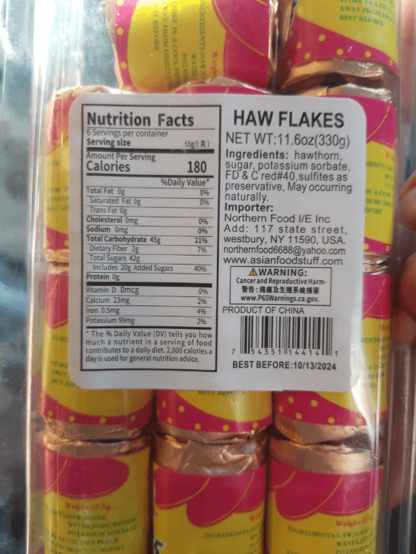 Havista Haw Flakes