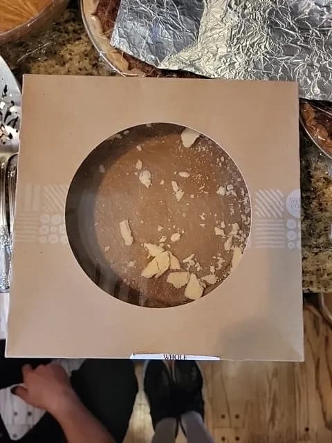 Whole Foods Market - Vegan Pumpkin Pie