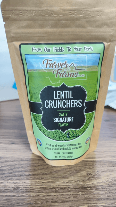 Farver Farms Lentil Crunchers Salty Signature Flavor
