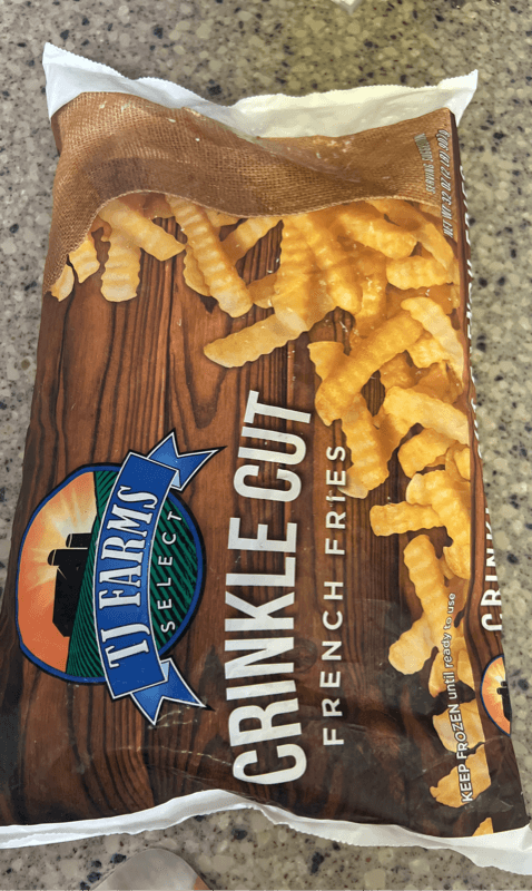 Tj Farms Select Crinkle Cut French Fries