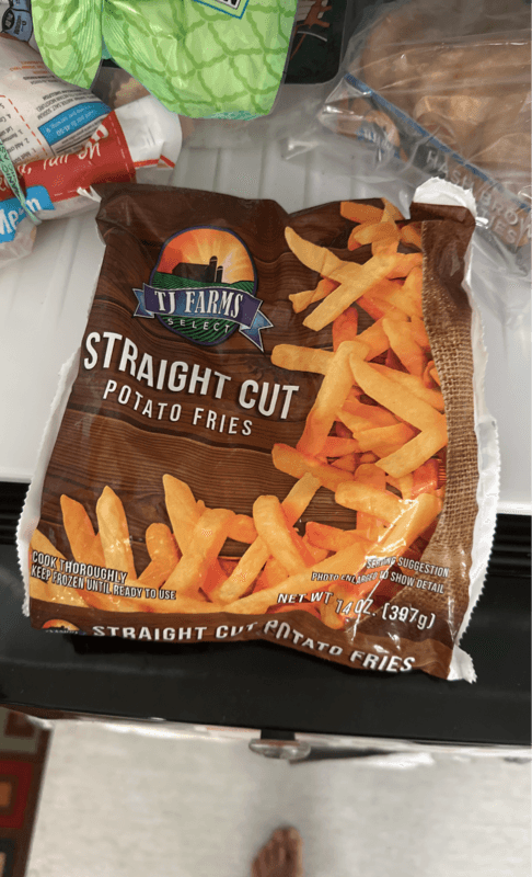 Tj Farms Straight Cut Potato Fries