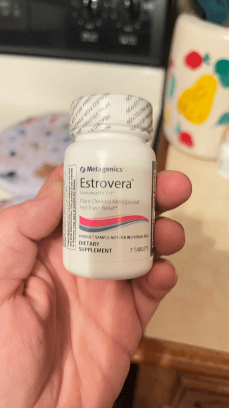 Metagenics Estrovera Plant-Derived Menopausal Hot Flash Relief Dietary Supplement