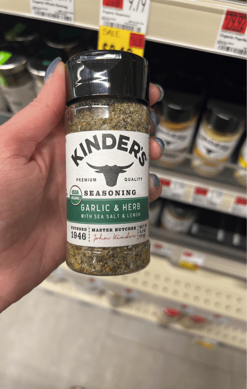 Kinder'S Garlic & Herb Seasoning