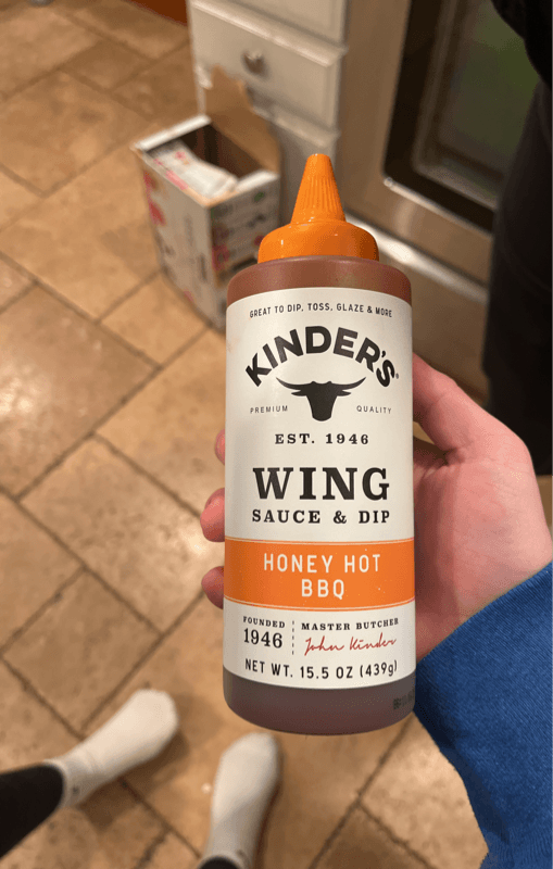 Kinder'S Wing Sauce & Dip Honey Hot Bbq