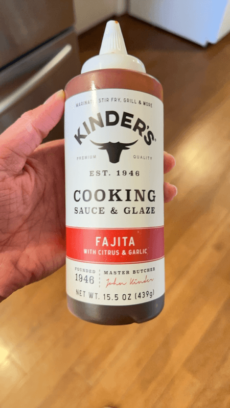 Kinder'S Cooking Sauce & Glaze Fajita With Citrus & Garlic