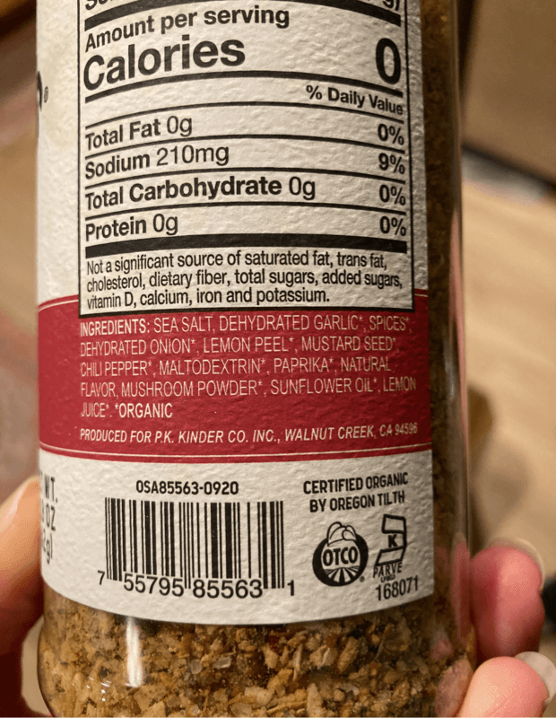 Kinder'S The Steak Blend Rub
