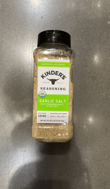Kinder'S Seasoning Garlic Salt