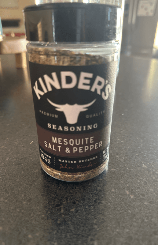 Kinder'S Mesquite Salt & Pepper Seasoning