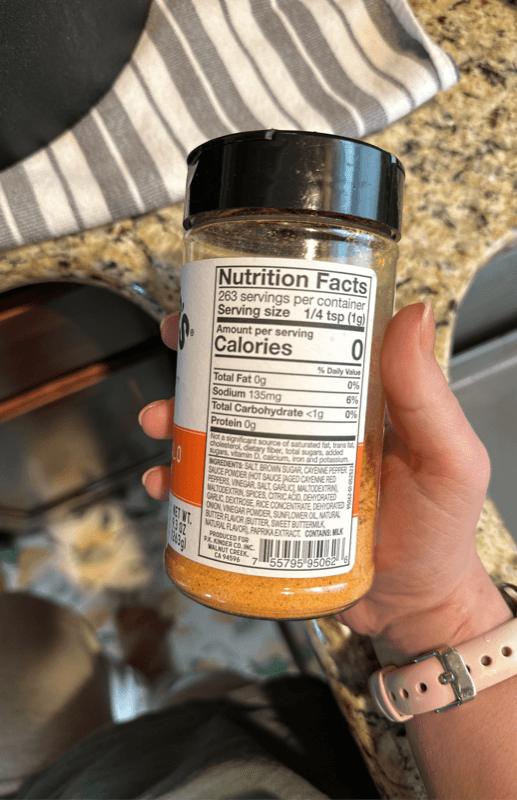 Kinder'S Seasoning Buttery Buffalo With Butter & Cayenne