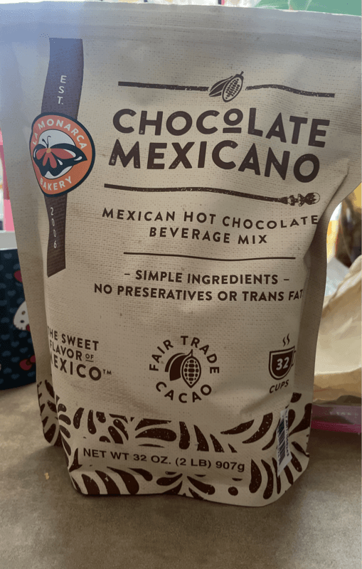 La Monarca Bakery Chocolate Mexicano Mexican Hot Chocolate Beverage Mix