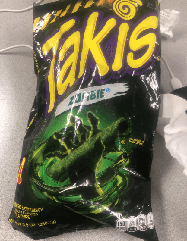 Takis Zombie Jalapeno & Cucumber Tortilla Chips