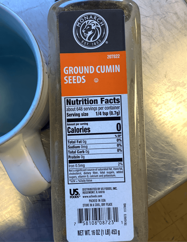 Monarch Ground Cumin Seeds