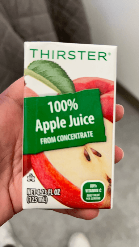 Thirster 100% Apple Juice From Concentrate