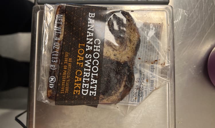 Chef’S Line Chocolate Banana Swirled Loaf Cake