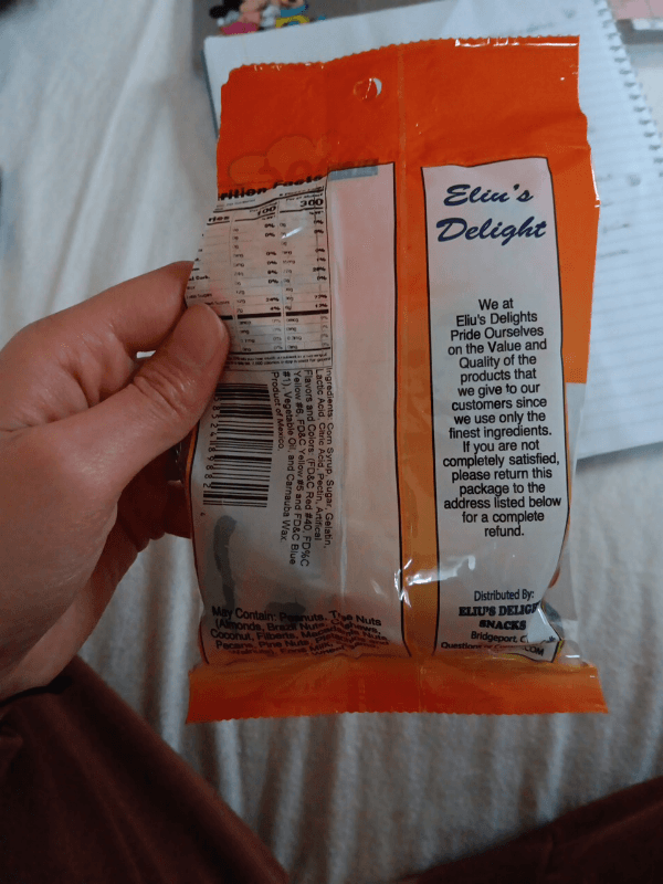 Eliu'S Delight Gummi Worms Candies