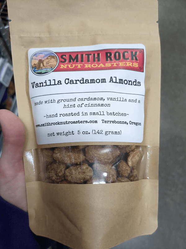 Smith Rock Nut Roasters Vanilla Cardamom Almonds