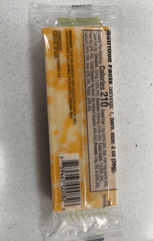 Made-To-Go Cheeze Colby & Monterey Jack Cheese