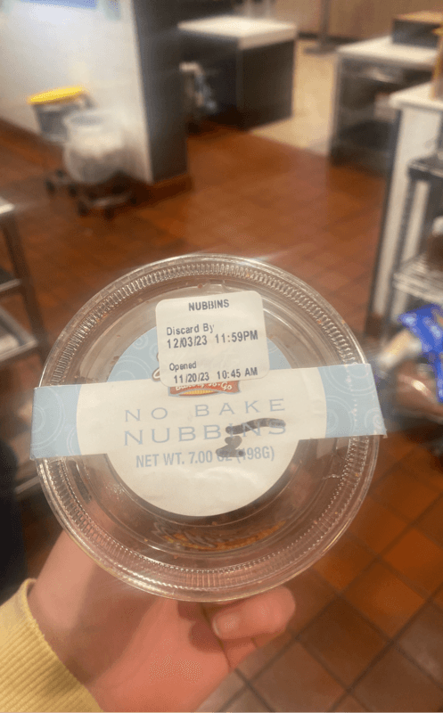 Sheetz No Bake Nubbins