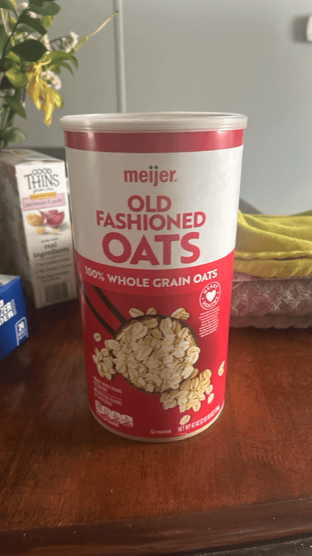 Meijer 100% Whole Grain Old Fashioned Oats