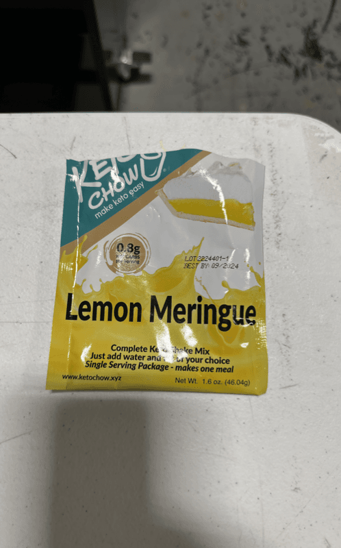 Keto Chow Lemon Meringue Shake Mix