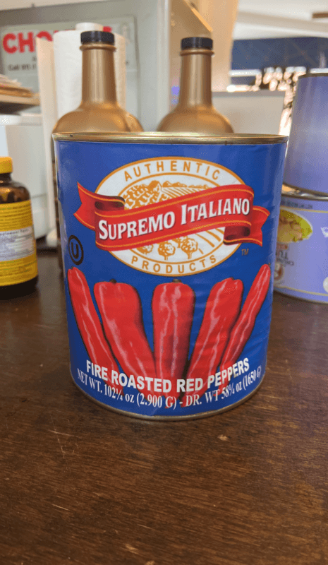 Supremo Italiano Fire Roasted Red Peppers