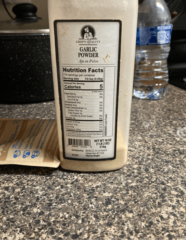 Chef'S Quality Garlic Powder