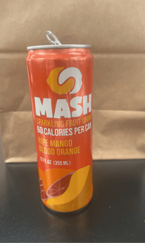 Mash Sparkling Fruit Drink Ripe Mango Blood Orange