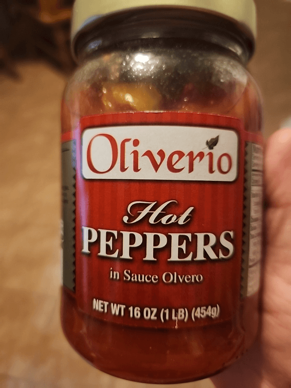 Oliverio Hot Peppers In Sauce Olvero
