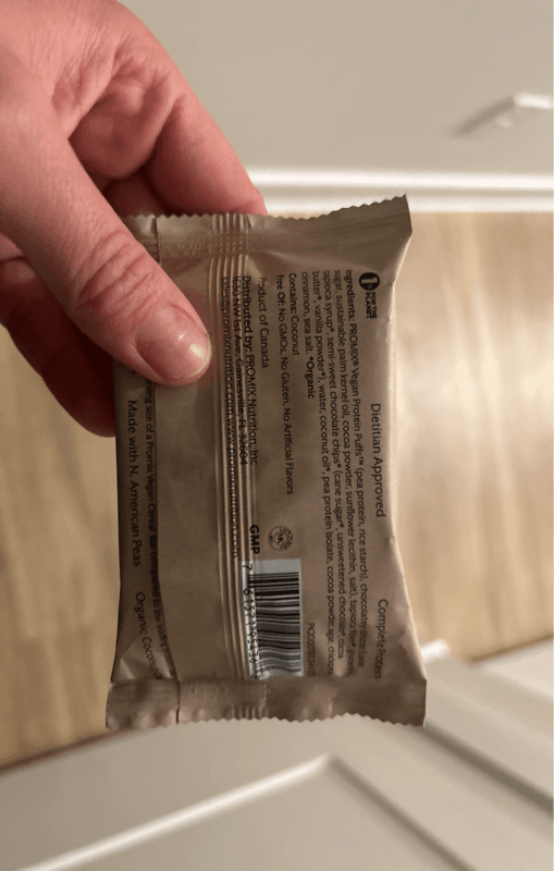 Promix Chocolate Vegan Cereal Bar