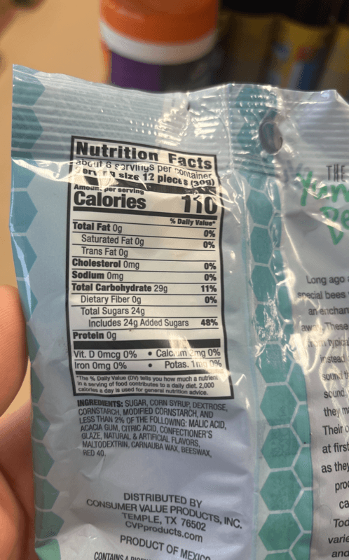 Yum Bees Cherry Sours Candy