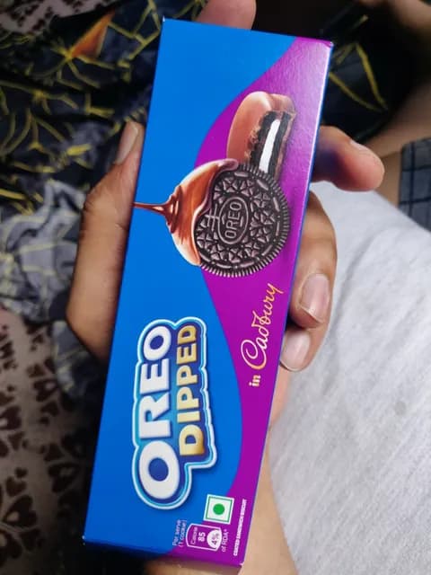 Oreo Dipped In Cadbury